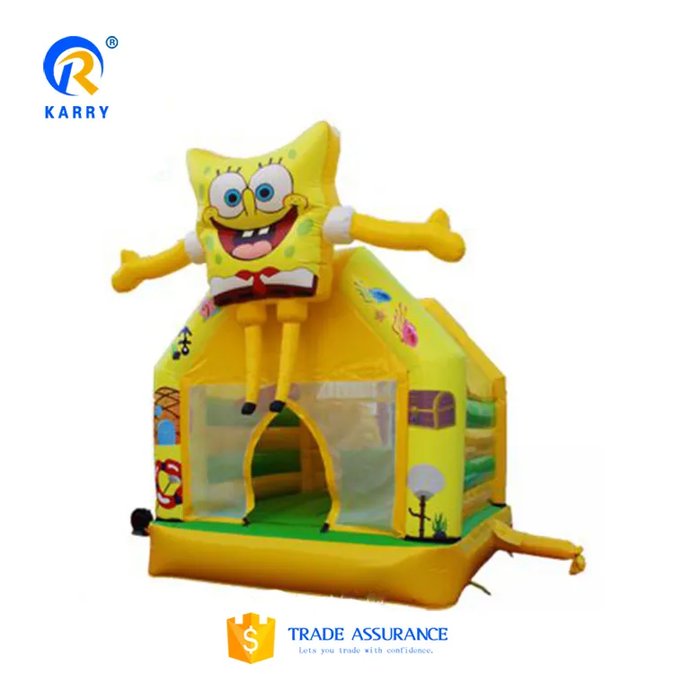 Diseño de dibujos animados para niños inflable Moonwalk Bounce House Jumping Bouncy Castle Jumping Bouncer Unisex Party Rental Equipment