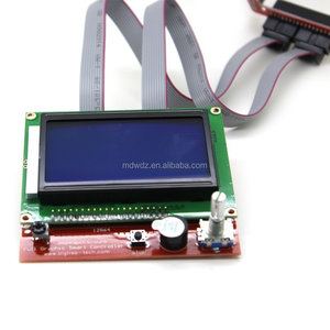 LCD 12864 Sürüm Grafik Akıllı Ekran Denetleyici Modülü Adaptörü ve Kablosu ile RAMPS 1.4 Reprap 3D Yazıcı Kiti - Product Image 2