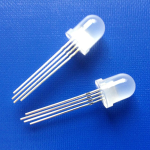 Dip Common Cathode Multi-farbe Through Hole Round Clear Frost 4 Pin RGB LED Diode 10mm für Display - Product Image 5