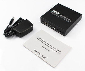 <strong>HDMI</strong>/<strong>Scart</strong> to <strong>HDMI</strong>+coaxial Converter with 3.5mm Interface,Automatically Detect RGB(50/60Hz), Composite Video(NTSC/PAL) - Product Image 3