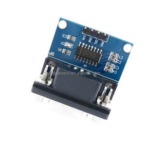 ในสต็อก RS232 ถึง TTL โมดูลพอร์ตอนุกรม MAX3232 DB9 Connector MAX232 โมดูลแปลง - Product Image 4