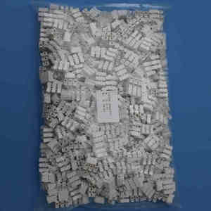 1000pcs Package pp <strong>Push</strong> in Stainless <strong>Spring</strong> Quick Connect Electric 2 Pole Led Light Screwless <strong>Terminal</strong> <strong>Block</strong> - Product Image 5