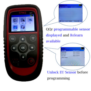 TPMS mindestens 98% Abdeckung globale Automodelle Kostenloses Update Online Lifetime leistungs starkes TPMS-Programmier diagnose tool Q01-Tool - Product Image 5
