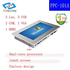 10.1&quot; <strong>Computer</strong> 1xHDMI 2xCOM RS232 for Kiosk Wall Mount 2xLAN RJ45 XP OS Touch Screen Industrial Panel PC All in One PC - Product Image 5