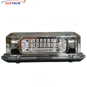 12V araba çatı manyetik montaj uyarı strobe amber mini uyarı <span class=keywords><strong>led</strong></span>'i lightbar
