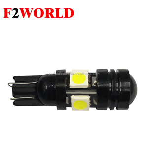 Perfect LED lights car led lamp <strong>W5W</strong> <strong>T10</strong> 4 <strong>SMD</strong> + Eagle eye 1.5W Spot Lens LED 194 168 501 White Red Blue Green Pink DC 12V - Product Image 2