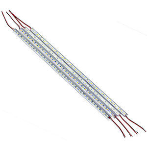 U字型アルミニウム3.28ft72pcs5050LEDリジッドストリップ (キャビネットライト下用)