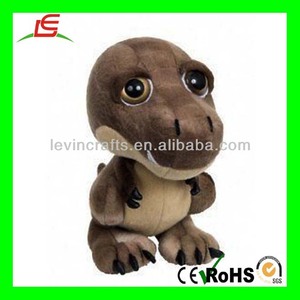LE-D742 büyük gözler dinozor peluş doldurulmuş Pop göz hayvan oyuncak - Product Image 2