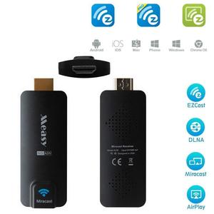 A2W EZCast Dongle kablosuz TV çubuk mini PC WiFi tabela ekranlar 2K Airplay DLNA Miracas - Product Image 2