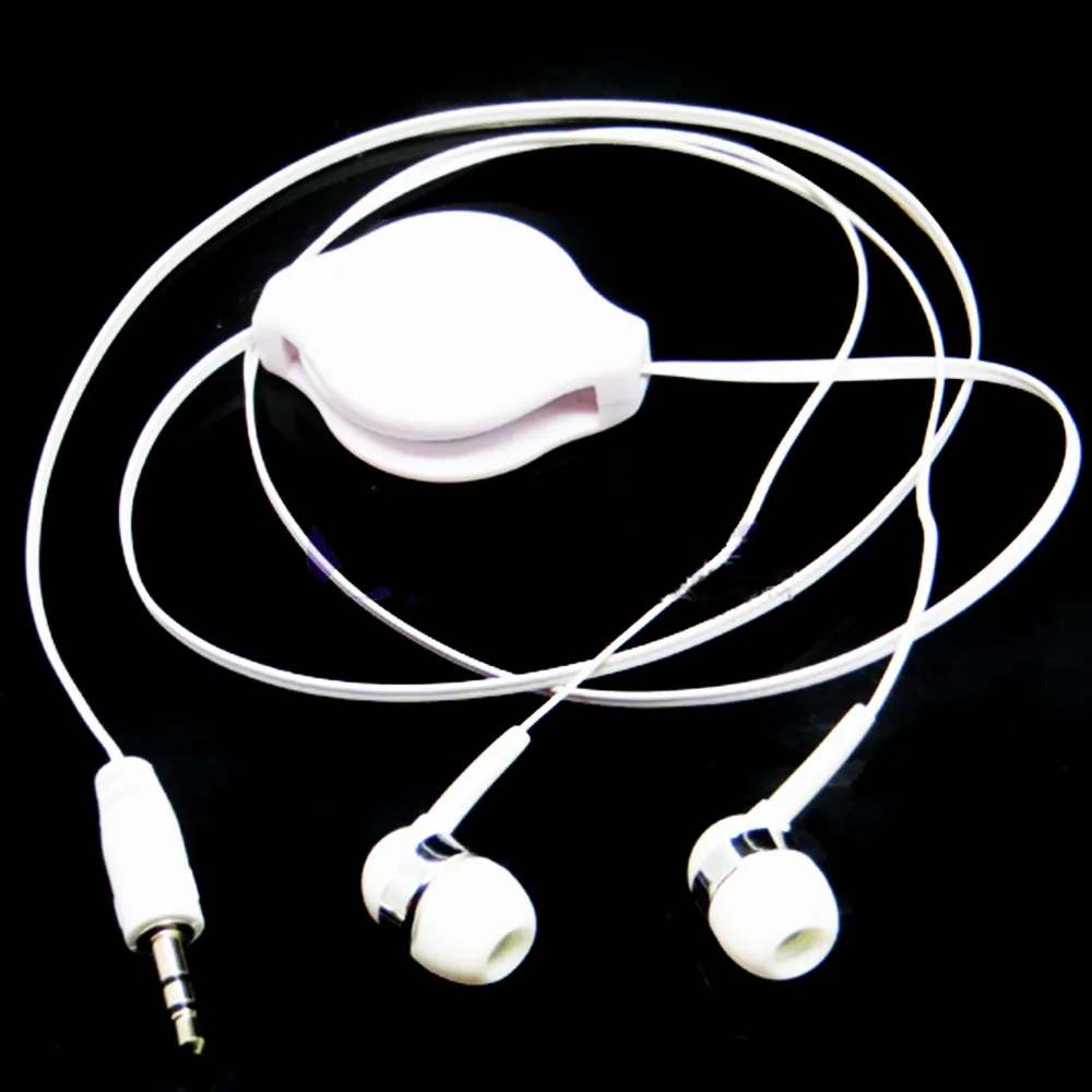 Mini fone de ouvido retrátil oem, fone de ouvido para celular tablet pc mp5 mp4