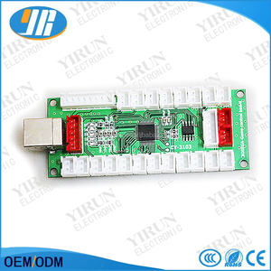 USB to PC PS2 PS3 XBOX360 for WINDOWS 4 in 1 <strong>Arcade</strong> <strong>Controller</strong> <strong>Arcade</strong> Joystick DIY Kit - Product Image 5