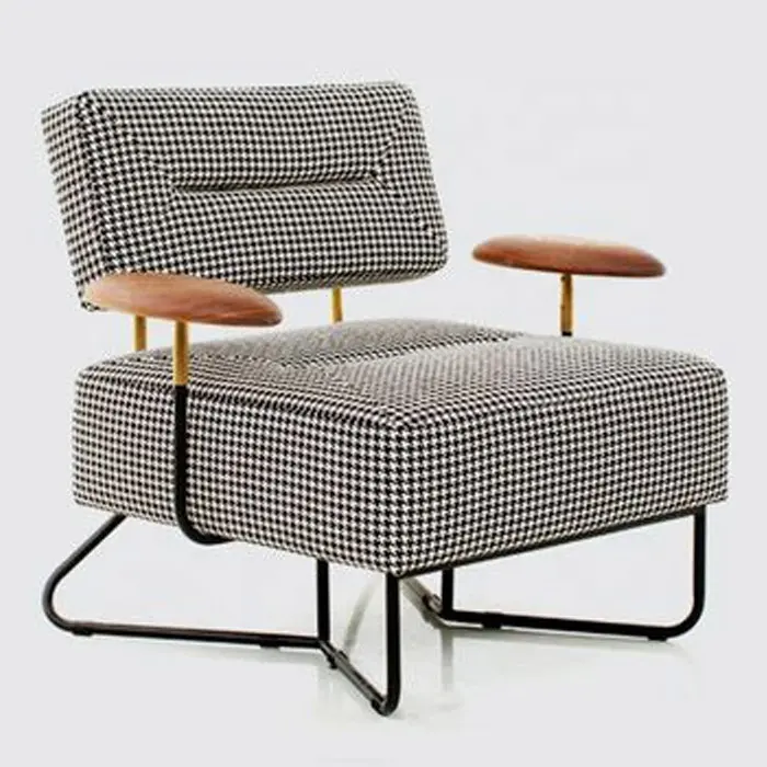 Sillón de ocio minimalista moderno, muebles originales de diseño, silla de negociación de un solo pájaro