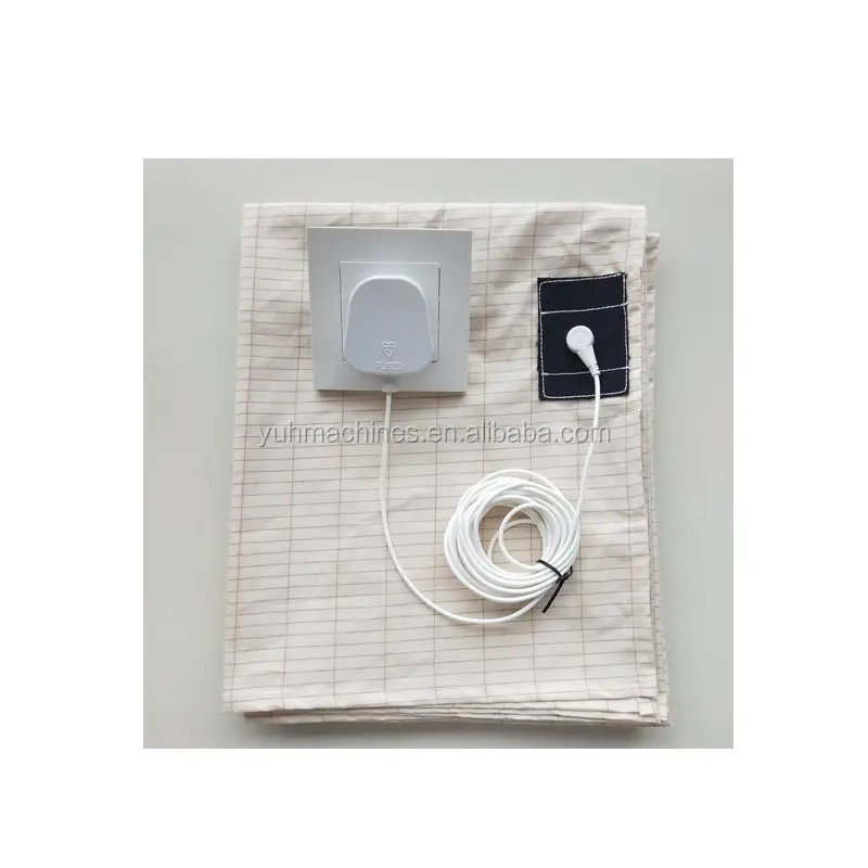 블록 EMF 중국 제조 업체 전도성 접지 평면 접지 침대 시트 사용 접지