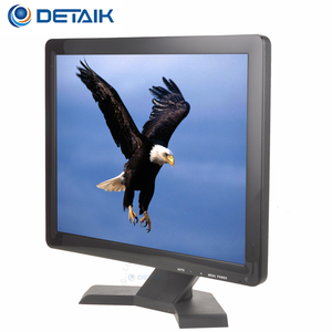 Monitor de computadora de 17 pulgadas, pantalla LCD, entrada VGA, Monitor de PC de escritorio de 17 pulgadas