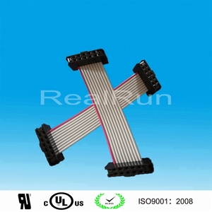 Customized 2.54mm IDC Flat <strong>Cable</strong> <strong>10</strong> Pin USB ASP ISP JTAG AVR Wire 28awg 10P IDC Flat Ribbon DATA <strong>Cable</strong> PVC Insulation Material - Product Image 4