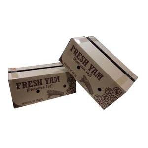 FPG Recycled Corrugated Kraft Paper Carton <strong>Box</strong> for Yam Packaging and Shipping - Product Image 2