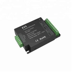 SKYDANCE EV5 5 каналов 5A/CH 12-24 В постоянного тока RGB + CCT RF/DMX/DALI/0-10 в PWM ретранслятор мощности - Product Image 1