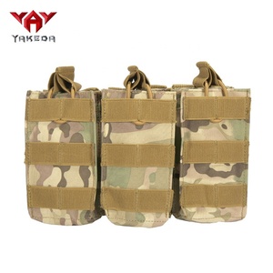 Yakeda Tactical Accessories Magazine Molle Triple Mag <strong>Pouches</strong> Tactical <strong>Equipment</strong> Tactical <strong>Pouch</strong> - Product Image 3