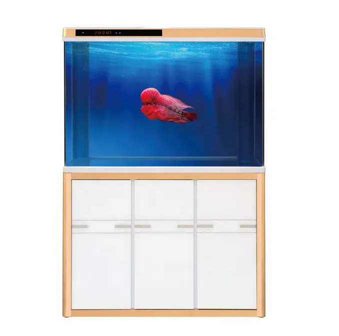 Изогнутая система аквариума серии AE, стеклянная аквариумная домашняя аквариумная рыба