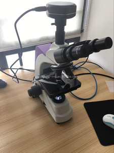 Microscopio Trinocular biológico para laboratorio clínico, con cámara digital, MSL-500T - Product Image 2