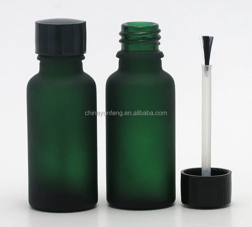 20ML big volume nail polish bottle with brush cap for bulk sale