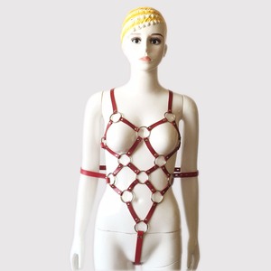 PU 皮革束缚约束衣服恋物癖性玩具为色情定位绷带统一诱惑性产品 - Product Image 4