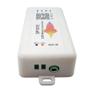 Светодиодный аккорд Blue tooth BT APP WS2811 WS2812 RGBW RGB адресуемый ws2812B пиксельный музыкальный контроллер SP107E - Product Image 3