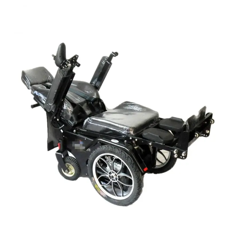 Стальная электрическая инвалидная коляска со светодиодной подсветкой