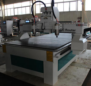 Multi husillo 3d cnc router/dos cabezas alta calidad cnc router máquina 1325/máquina cnc - Product Image 2