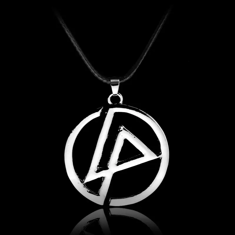Collana di modo Linkin Park Banda Collana Gruppo Logo Punk di Colore Argento Dei Monili Del Pendente