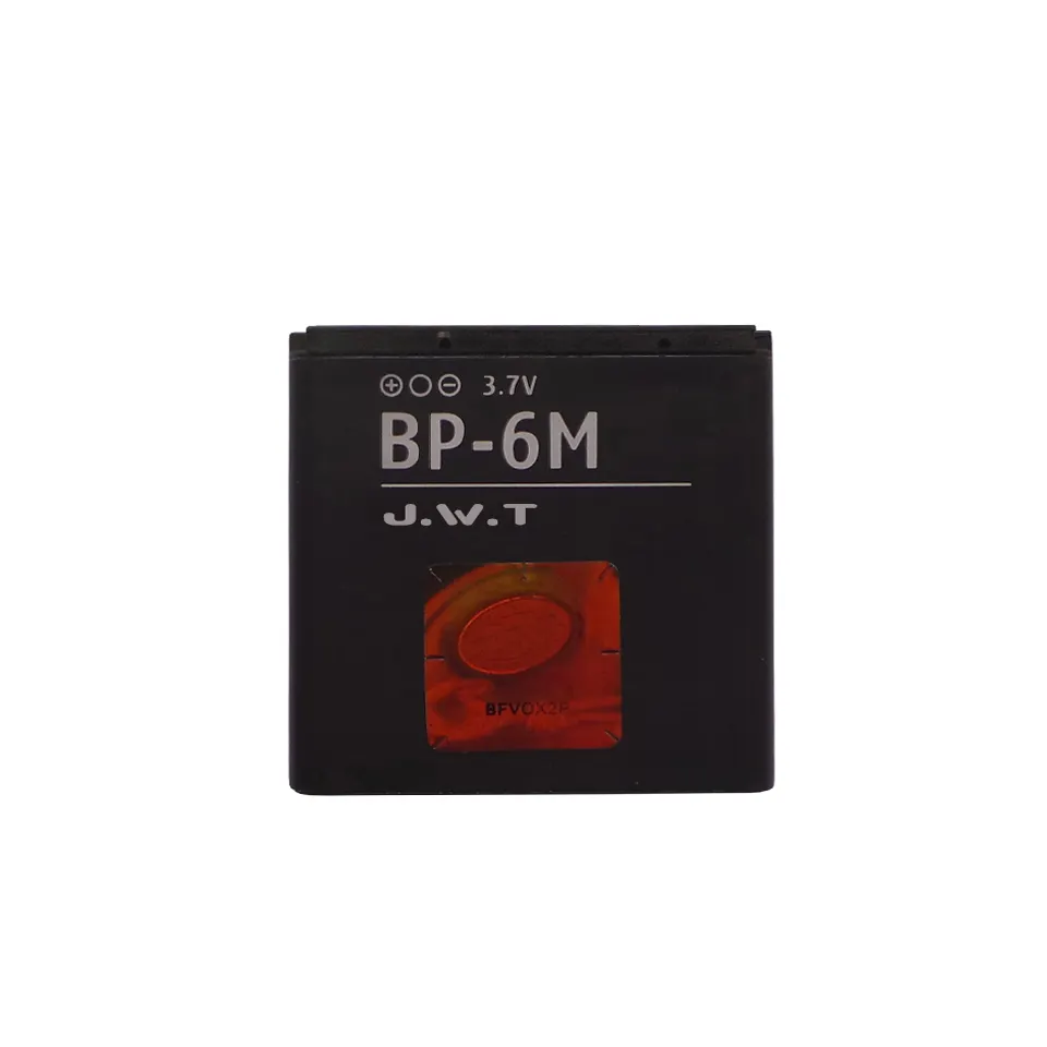 ノキアN73用高品質3.7v 1100mah bp-6mバッテリー