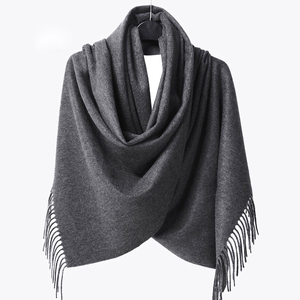 Yüksek kalite kadınlar süper yumuşak düz viskon Pashmina kaşmir şal
