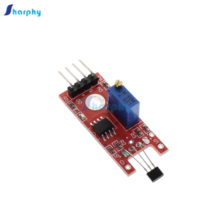 Smart Electronics 4-poliges KY-024 geschwindigkeit sensor modul Lineare magnetische Hallsc halter für Geschwindigkeit zählung