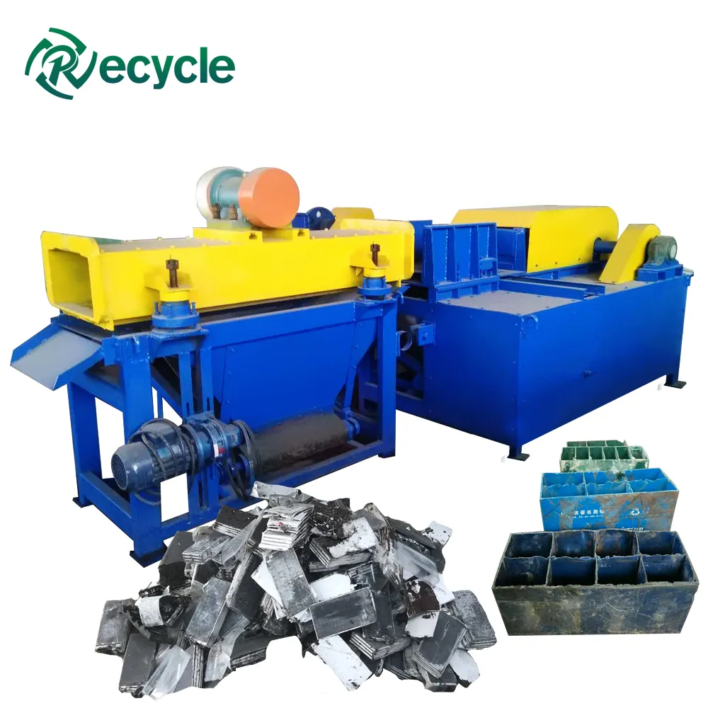 New Design Scrap Vehicle Lead Acid Battery Recycling Unit India Price