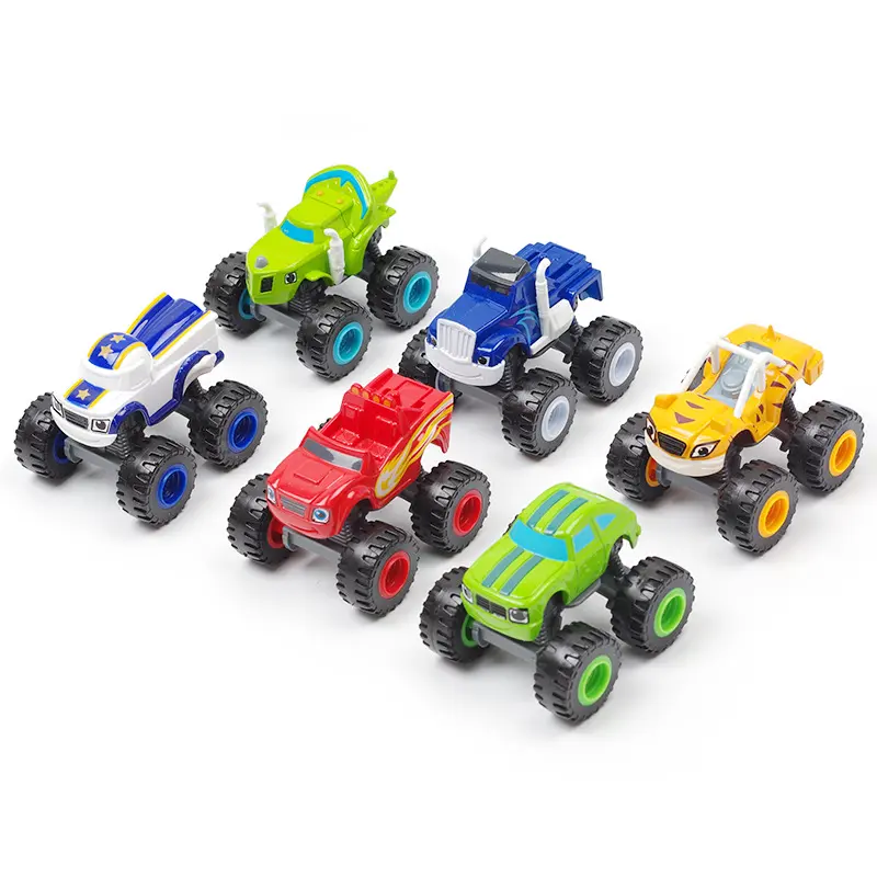 Racing Car Blaze e o brinquedo do caminhão monstro Miracle Crusher Truck Vehicle Car Transformation Toys Melhores brinquedos e jogos