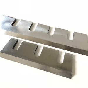 Lastik/ahşap/kauçuk/plastik şişe boru kesici kırıcı bıçak bıçak özel kağıt parçalayıcı bıçakları