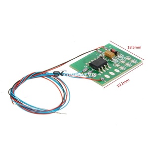 HO OO โมเดลไฟ LED สำหรับใช้ในการเดินข้ามถนนทางรถไฟ + แผงวงจร PCB 1ชุด - Product Image 5