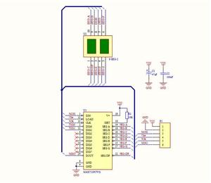 Taidacent SPI 0.56 Inch Two or 2 Digits <strong>Led</strong> Counter Display Digital Clock Red Display <strong>MAX7219</strong> Dot Matrix Module - Product Image 5