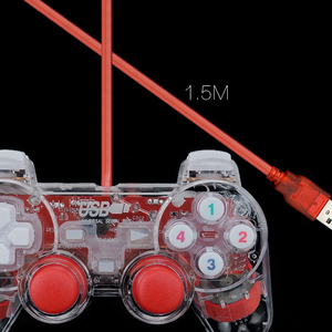 UGAME LED Wired <strong>USB</strong> Gamepad Double Vibration Joystick <strong>Game</strong> <strong>Controller</strong> Joypad for PC Laptop for Win7/10/XP <strong>USB</strong> Hardware