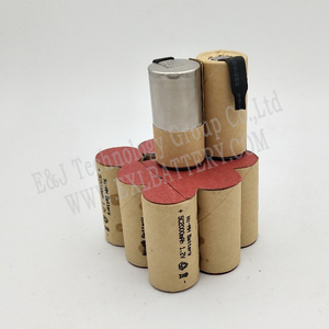 Sub <span class=keywords><strong>C</strong></span> 1.2 V 可充电电池 2000 mah SC 镍氢电池，带焊接引脚标签，用于吸尘器