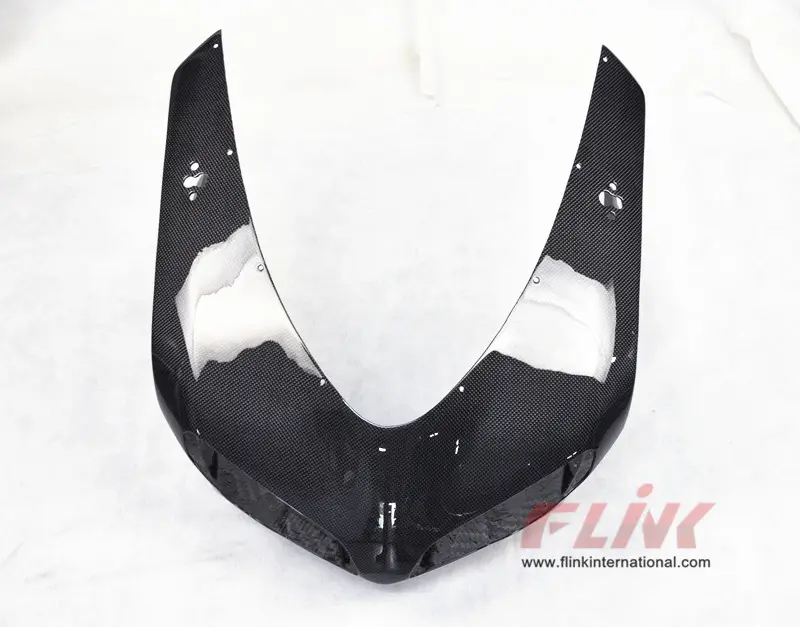 คาร์บอนไฟเบอร์ด้านหน้า Fairing สำหรับ Ducati 1198 1098 848 2007 - 2012