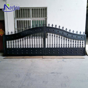 Custom House Apartment ที่อยู่อาศัย Luxury Wrought Iron Gate Cast Iron Gate เหล็กประตู Designs - Product Image 6