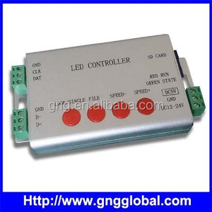 T1000 sb controller sd card lpd6803 ws2811 ws2801 ucs1903 lpd8806 5-24v striscia led rgb - Product Image 2