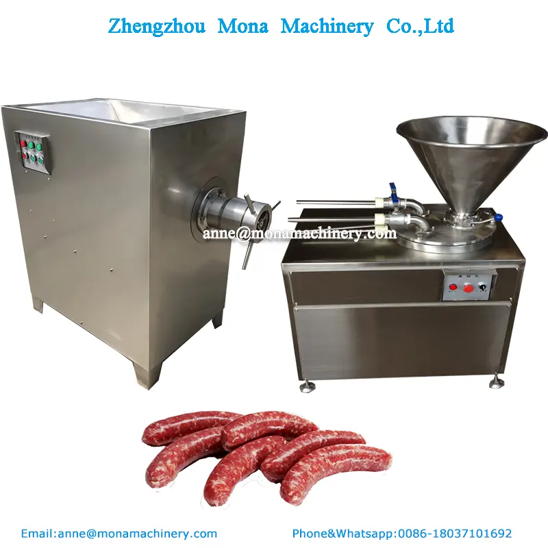 Machine automatique de fabrication de saucisses, pour la production de Salami, et de chien, remplisseuse de saucisse, vente en gros