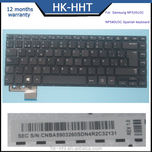 Bàn phím thay thế HK-HHT cho máy tính xách tay Tiếng Tây Ban Nha <span class=keywords><strong>Samsung</strong></span> np535u3c <span class=keywords><strong>np540u3c</strong></span> - Product Image 6