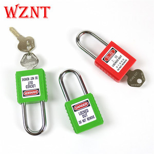 NT-S38C Safety Lockout Padlock with Green Red Color Unique 2 <strong>Key</strong> - Product Image 1