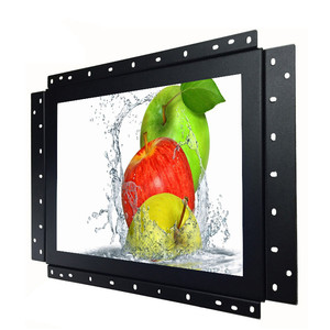 Square Screen 12 15 17 Inch <strong>Open</strong> <strong>Frame</strong> <strong>LCD</strong> <strong>Monitor</strong> <strong>DVI</strong> VGA USB 1024x768 Metal <strong>Frame</strong> Industrial <strong>Monitor</strong> - Product Image 1