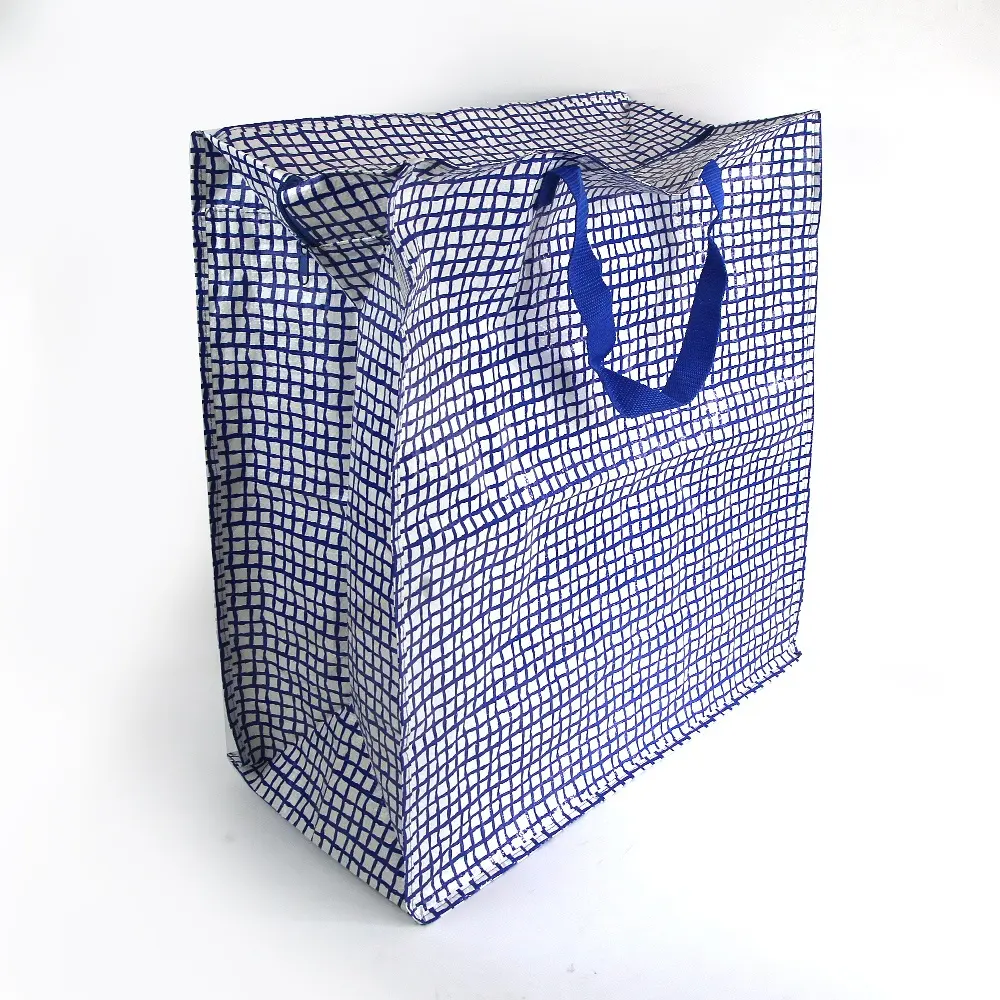 カスタム印刷再利用可能なPP織りジッパーバッグ包装用