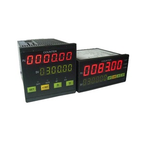 IBEST CRL Pantalla LED de 6 dígitos Contador de medidor de velocidad de línea Tacho de frecuencia RPM Temporizador de conteo preestablecido digital multifunción - Product Image 5