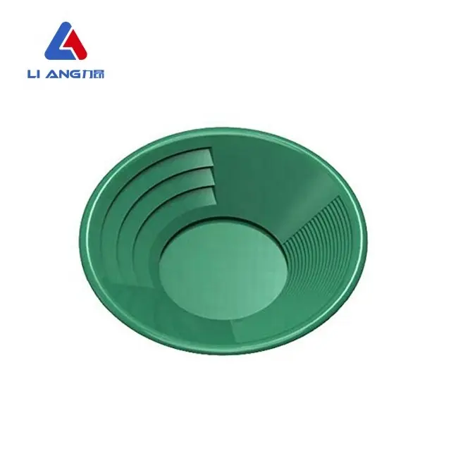 14,15 inch gold mining pan for washing and separating gold at remote site